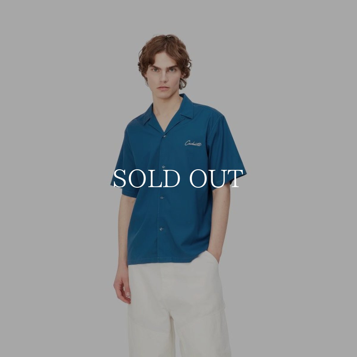 画像3: CARHARTT WIP  S/S DELRAY SHIRT (Amalfi / Wax) (3)