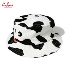 画像1: COOKMAN  Bucket Hat Cow (White) (1)