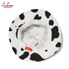 画像3: COOKMAN  Bucket Hat Cow (White) (3)