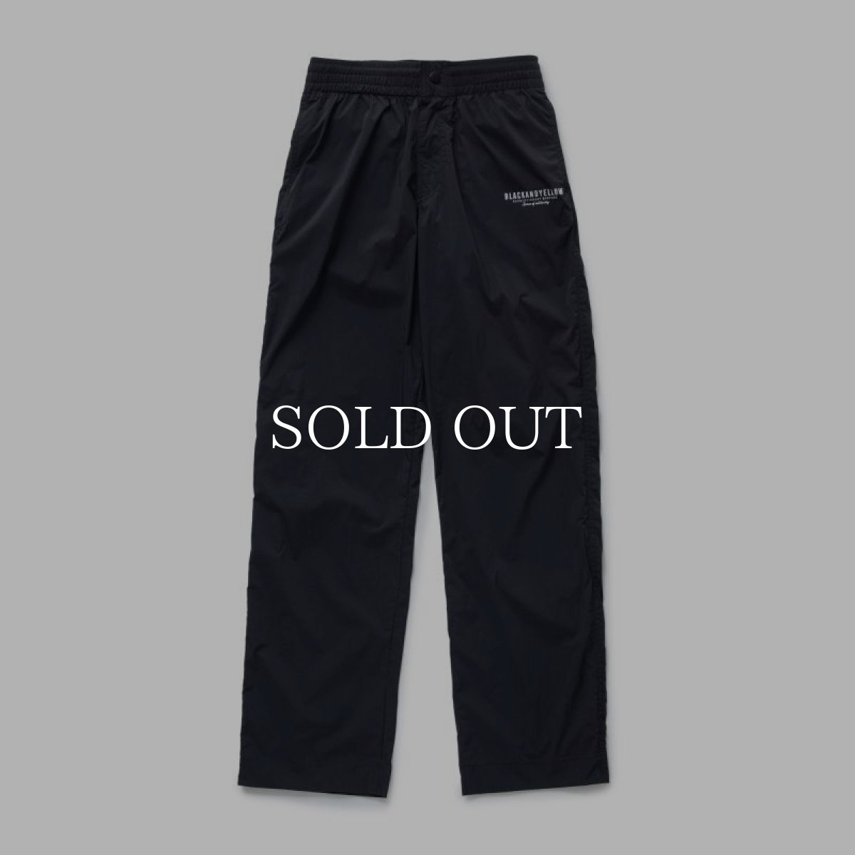 画像1: RATS  TRACK PANTS (BLACK x WHITE) (1)