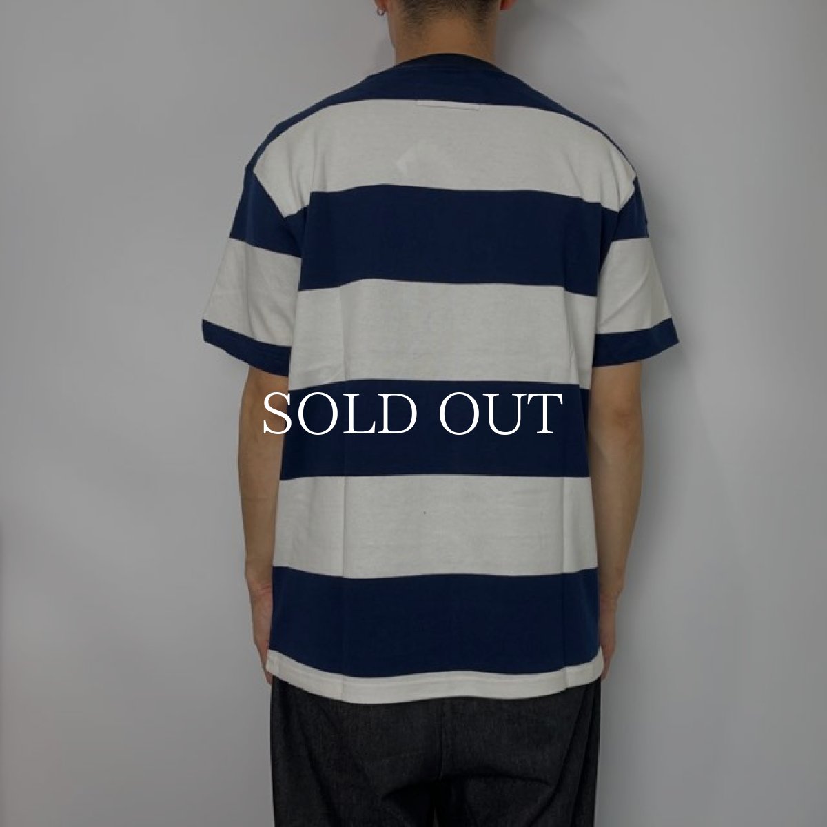 画像3: CHALLENGER  S/S HEAVYWEIGHT BORDER TEE (WHITE×NAVY) (3)