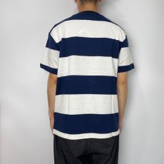 画像3: CHALLENGER  S/S HEAVYWEIGHT BORDER TEE (WHITE×NAVY) (3)