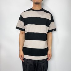 画像2: CHALLENGER  S/S HEAVYWEIGHT BORDER TEE (GRAY×BLACK) (2)