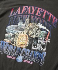 画像2: LFYT  WORLD CHAMPS TEE TYPE 1 -VINTAGE EDITION- (BLACK) (2)