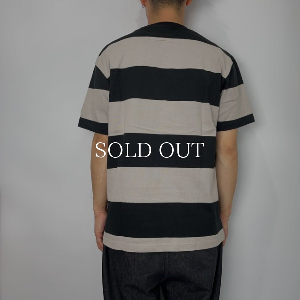 画像3: CHALLENGER  S/S HEAVYWEIGHT BORDER TEE (GRAY×BLACK) (3)