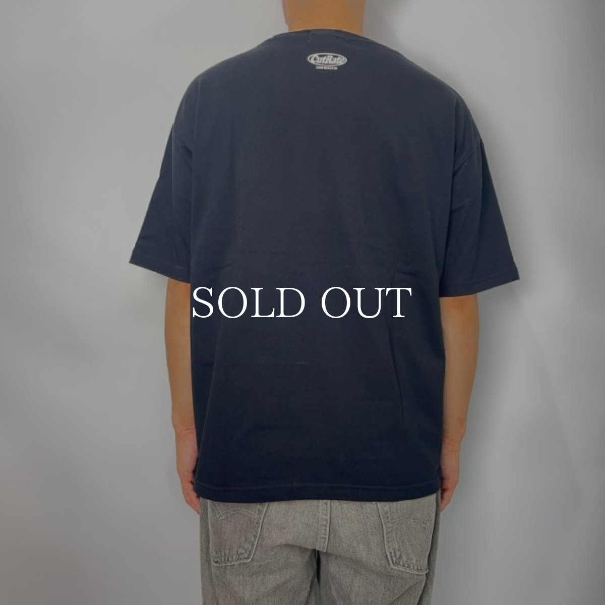 画像4: CUTRATE  SKULLS COFFEE LOGO DROPSHOULDER S/S T-SHIRT (BLACK) (4)