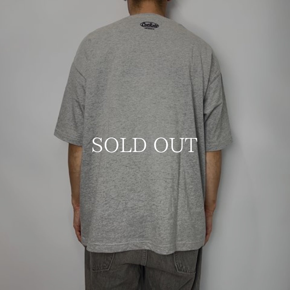 画像4: CUTRATE  HEAVEN IS FULL LOGO DROPSHOULDER S/S T-SHIRT (GRAY) (4)