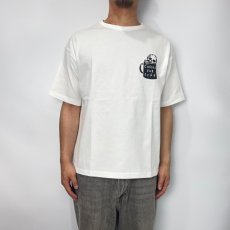 画像3: CUTRATE  SKULLS COFFEE LOGO DROPSHOULDER S/S T-SHIRT (WHITE) (3)