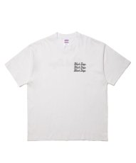 画像1: ROTTWEILER  THREE LINE TEE (WHITE) (1)