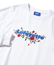 画像2: LFYT  ROSE LOGO PIGMENT DYED L/S TEE (WHITE) (2)