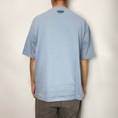 画像4: CUTRATE  SKULL CREAM LOGO DROPSHOULDER S/S T-SHIRT (BLUE) (4)