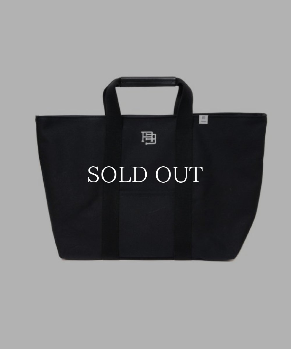 画像1: ROTTWEILER  CANVAS TOTE BAG (BLACK) (1)