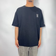 画像3: CUTRATE  SKULL RECORD LOGO DROPSHOULDER S/S T-SHIRT (BLACK) (3)