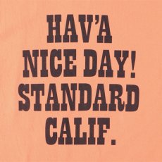 画像2: STANDARD CALIFORNIA  SD US Cotton H.N.D. Logo T (Orange) (2)
