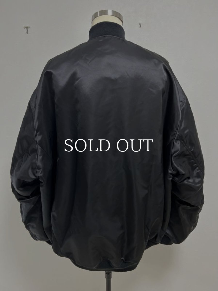 画像2: KIDILL  MA-1 JACKET (BLACK) (2)