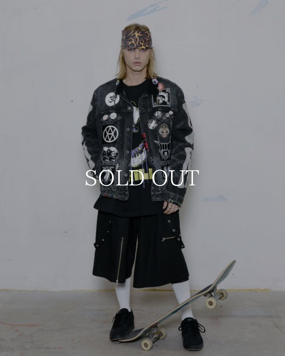 画像3: KIDILL  SHORT SLEEVE T-SHIRT (BLACK) (3)