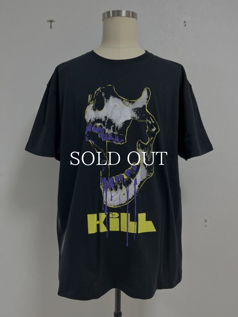 画像1: KIDILL  SHORT SLEEVE T-SHIRT (BLACK) (1)