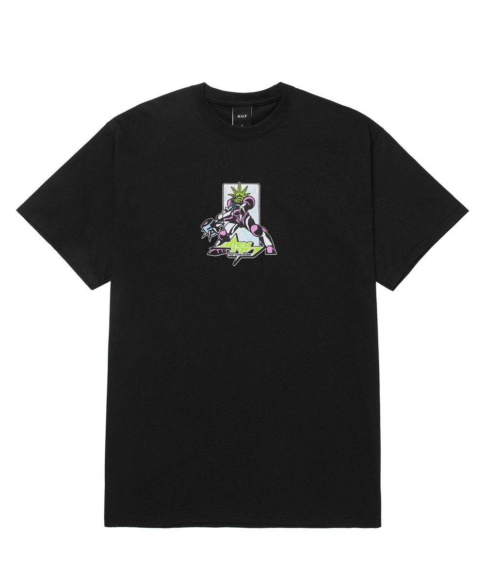 画像1: HUF  HUF X ALIENLABS MECH BUDDY TEE (BLACK) (1)