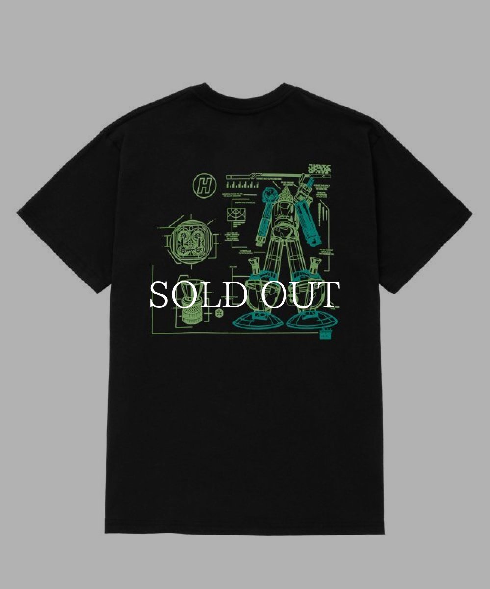 画像1: HUF  HUF X ALIENLABS H-TYPE 420 TEE (BLACK) (1)