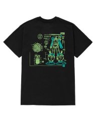 画像1: HUF  HUF X ALIENLABS H-TYPE 420 TEE (BLACK) (1)