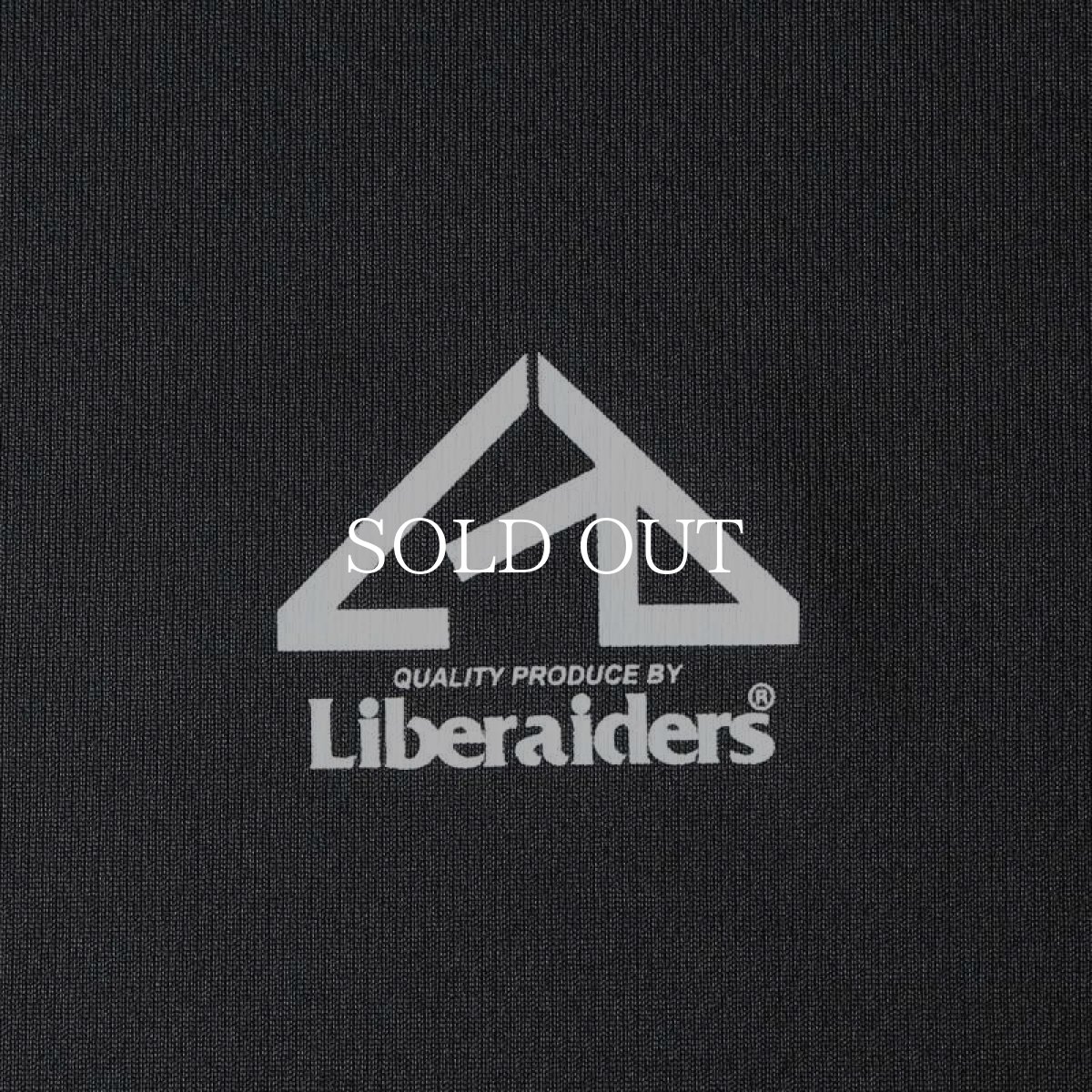 画像3: Liberaiders  LOOSE FIT DRY TEE (BLACK) (3)