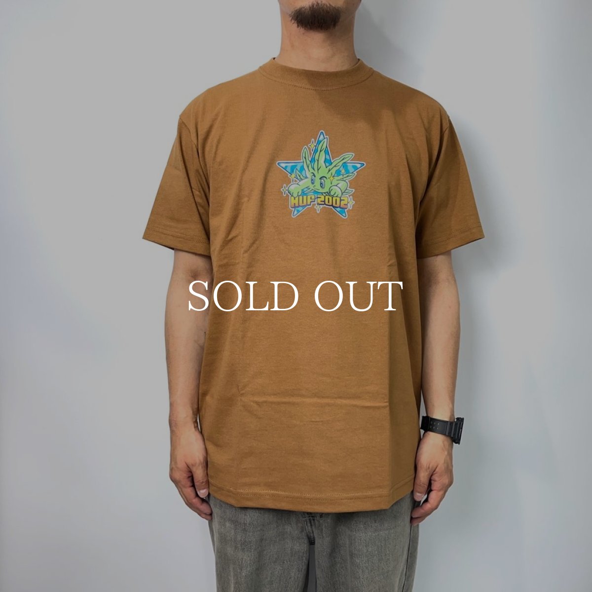 画像4: HUF  BUD BOY TEE (RUBBER) (4)