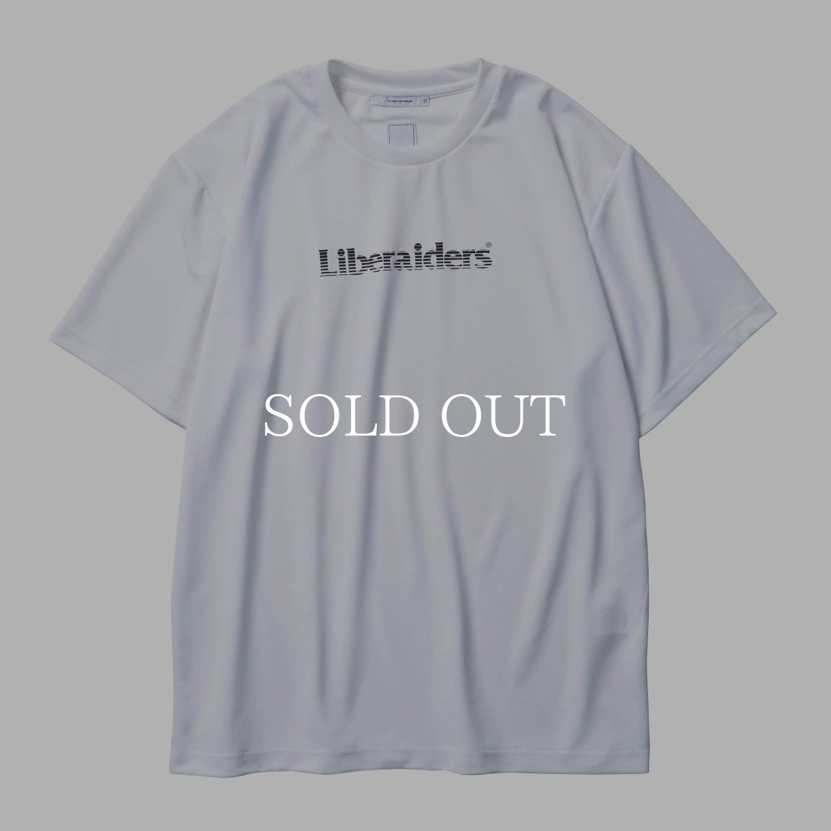 画像1: Liberaiders  REFLECTOR LOGO DRY TEE (WHITE) (1)