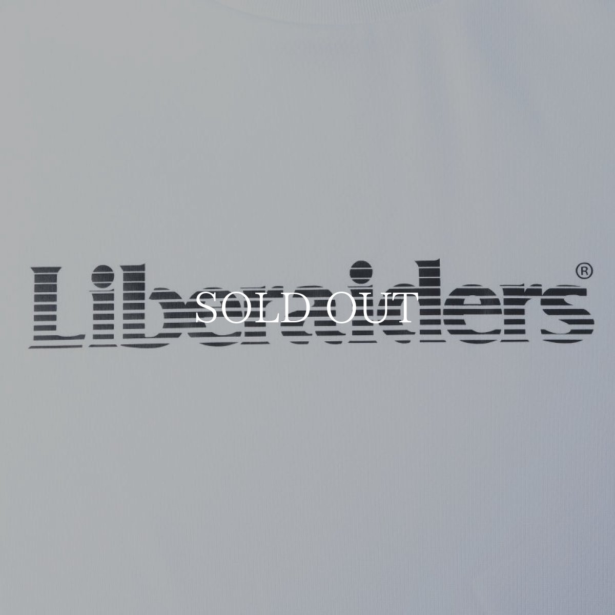 画像3: Liberaiders  REFLECTOR LOGO DRY TEE (WHITE) (3)