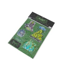 画像2: HUF  HUF X ALIENLABS STICKER SHEET (MULTI) (2)