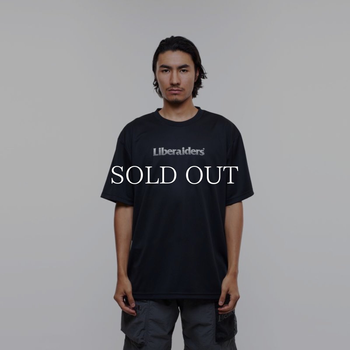 画像5: Liberaiders  REFLECTOR LOGO DRY TEE (BLACK) (5)