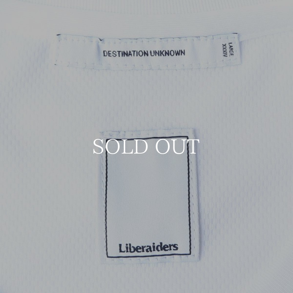 画像4: Liberaiders  REFLECTOR LOGO DRY TEE (WHITE) (4)