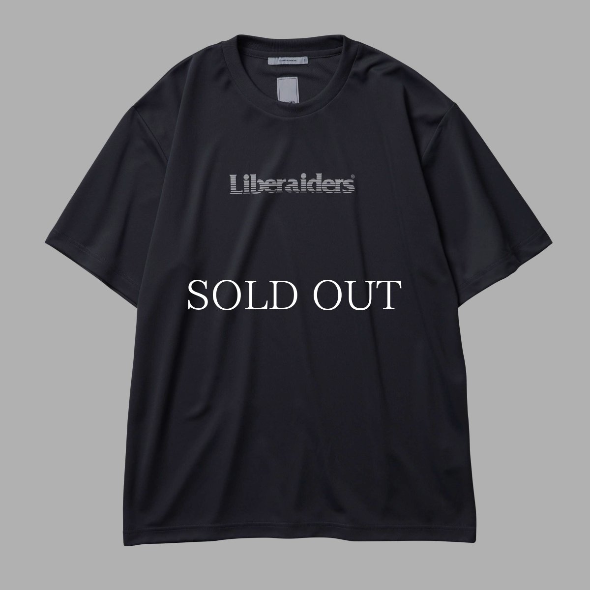 画像1: Liberaiders  REFLECTOR LOGO DRY TEE (CHARCOAL) (1)