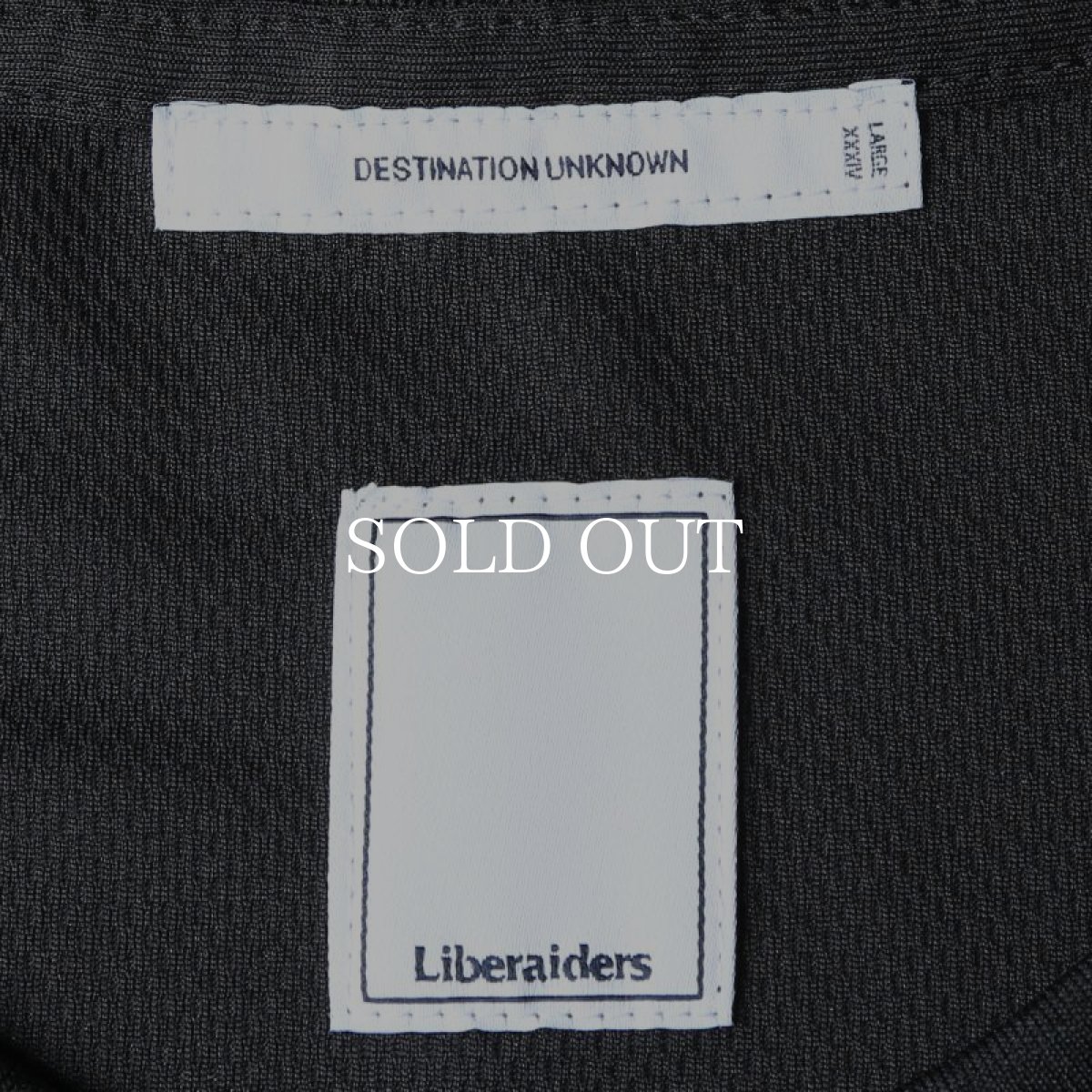 画像4: Liberaiders  LOOSE FIT DRY TEE (BLACK) (4)