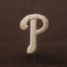 画像8: NEW ERA  9TWENTY MLB Side Logo フィラデルフィア・フィリーズ ミニロゴ  (ウォルナット) (8)