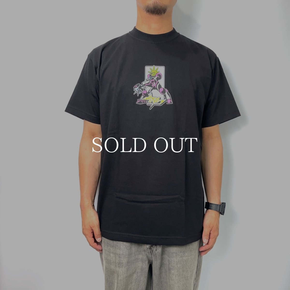 画像4: HUF  HUF X ALIENLABS MECH BUDDY TEE (BLACK) (4)