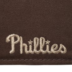 画像9: NEW ERA  9TWENTY MLB Side Logo フィラデルフィア・フィリーズ ミニロゴ  (ウォルナット) (9)
