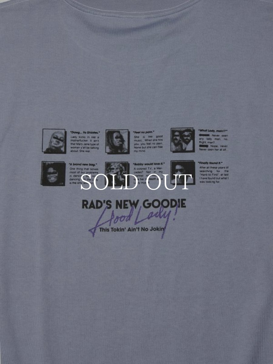 画像4: RADIALL  CHROME LADY-CREW NECK T-SHIRT S/S (Purple Haze) (4)