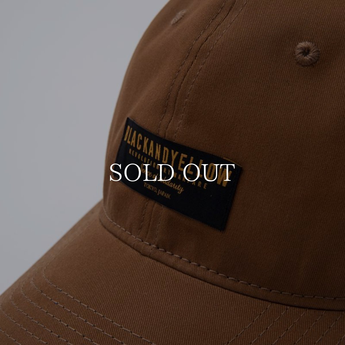 画像4: RATS  DAD CAP TAG (BROWN) (4)