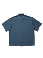 画像2: COOTIE   T/W Work S/S Shirt (Smoke Navy) (2)