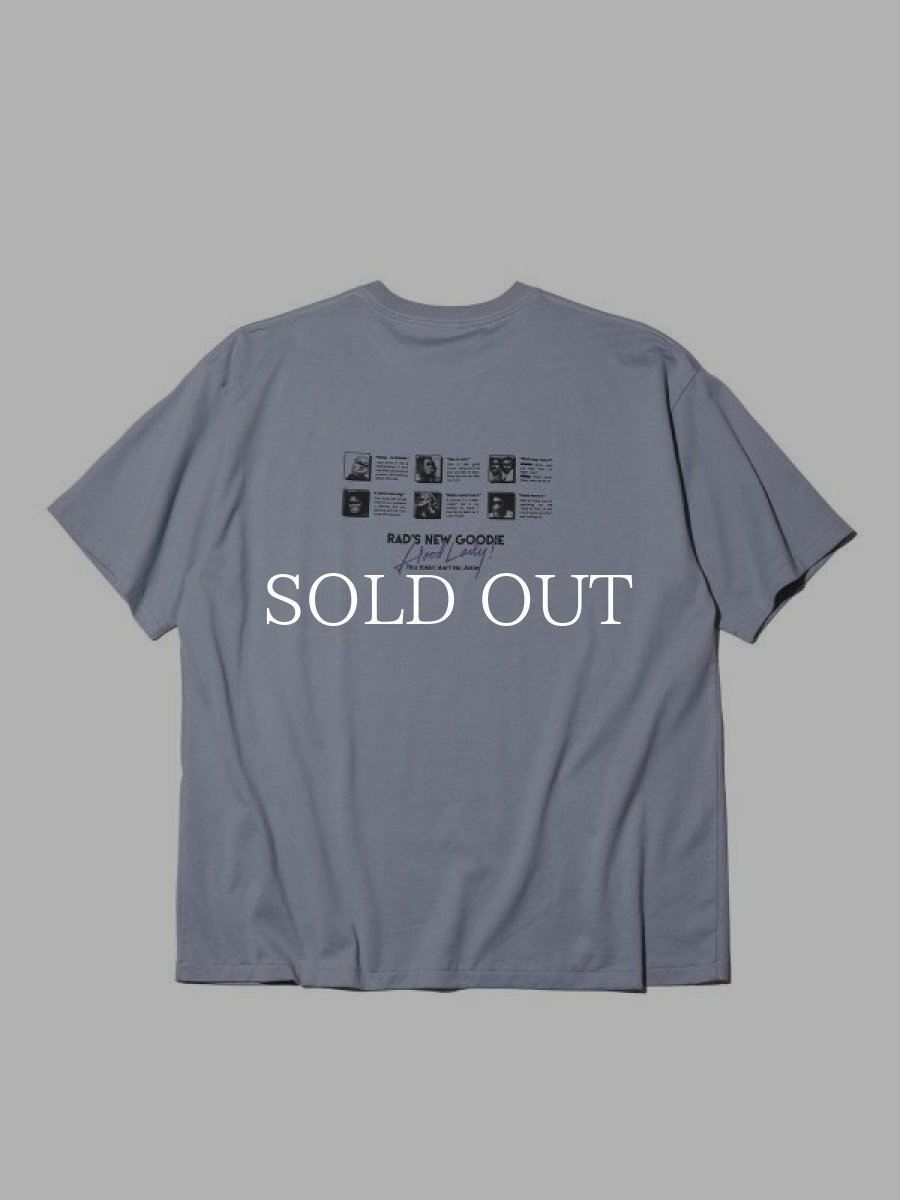 画像2: RADIALL  CHROME LADY-CREW NECK T-SHIRT S/S (Purple Haze) (2)