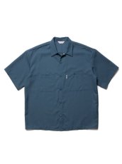 画像1: COOTIE   T/W Work S/S Shirt (Smoke Navy) (1)