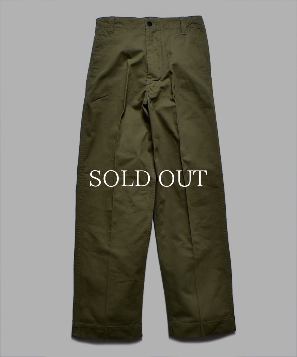 画像1: MINEDENIM  Military Herringbone Chino PS (KHA) (1)