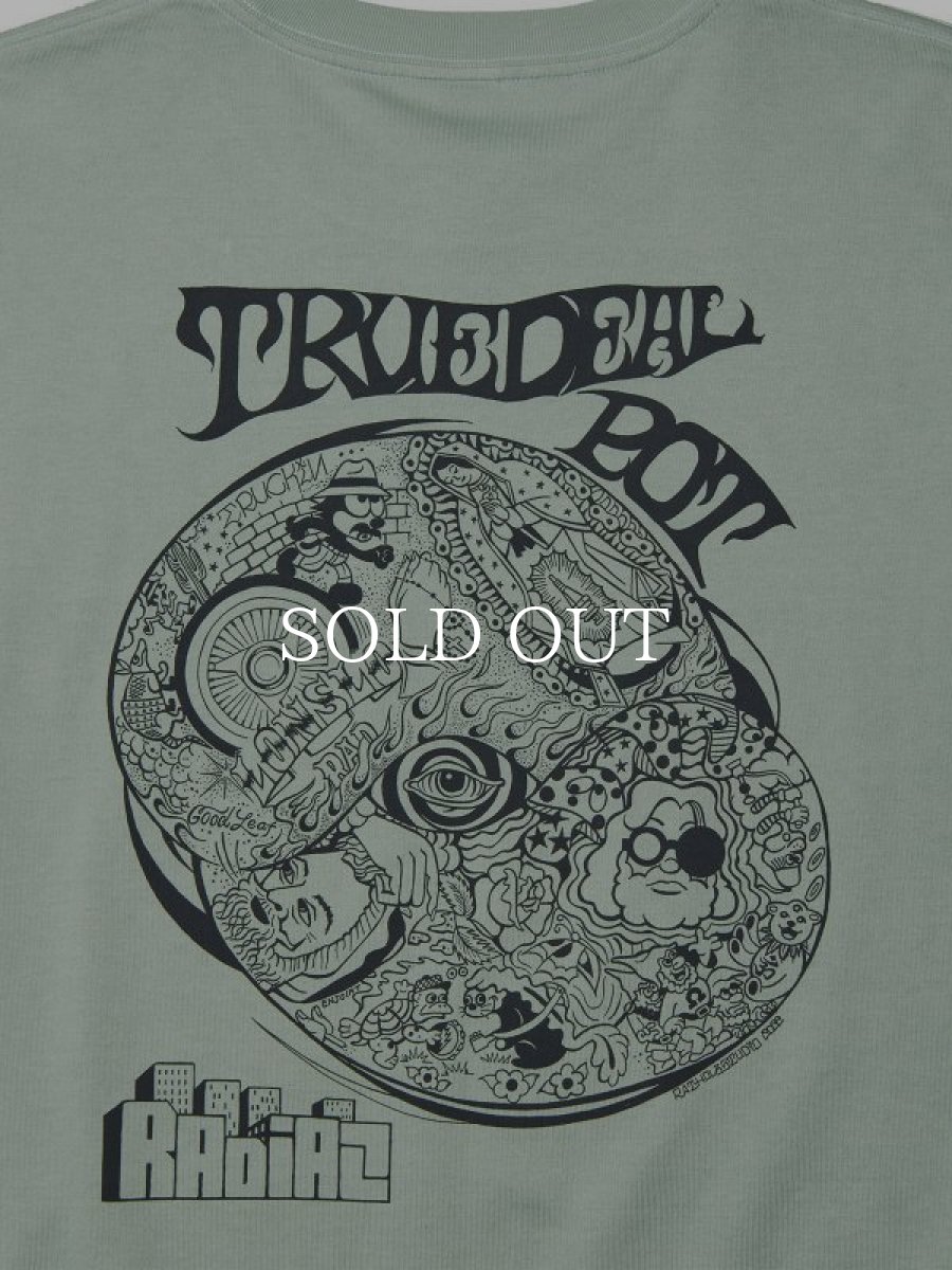 画像4: RADIALL  YIN YANG-CREW NECK T-SHIRTS S/S (Sage Green) (4)