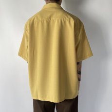 画像8: RADIALL  KI-KI-OPEN COLLARED SHIRT S/S (Mustard) (8)