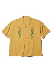 画像1: RADIALL  KI-KI-OPEN COLLARED SHIRT S/S (Mustard) (1)