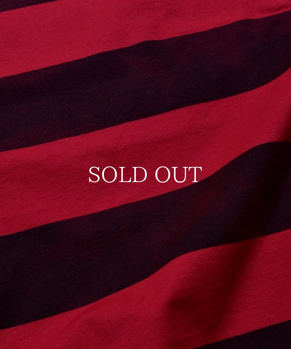 画像5: MINEDENIM  Hazy Bold Border T-SH (RPT) (5)