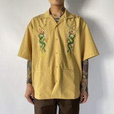 画像7: RADIALL  KI-KI-OPEN COLLARED SHIRT S/S (Mustard) (7)