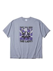 画像1: RADIALL  CHROME LADY-CREW NECK T-SHIRT S/S (Purple Haze) (1)