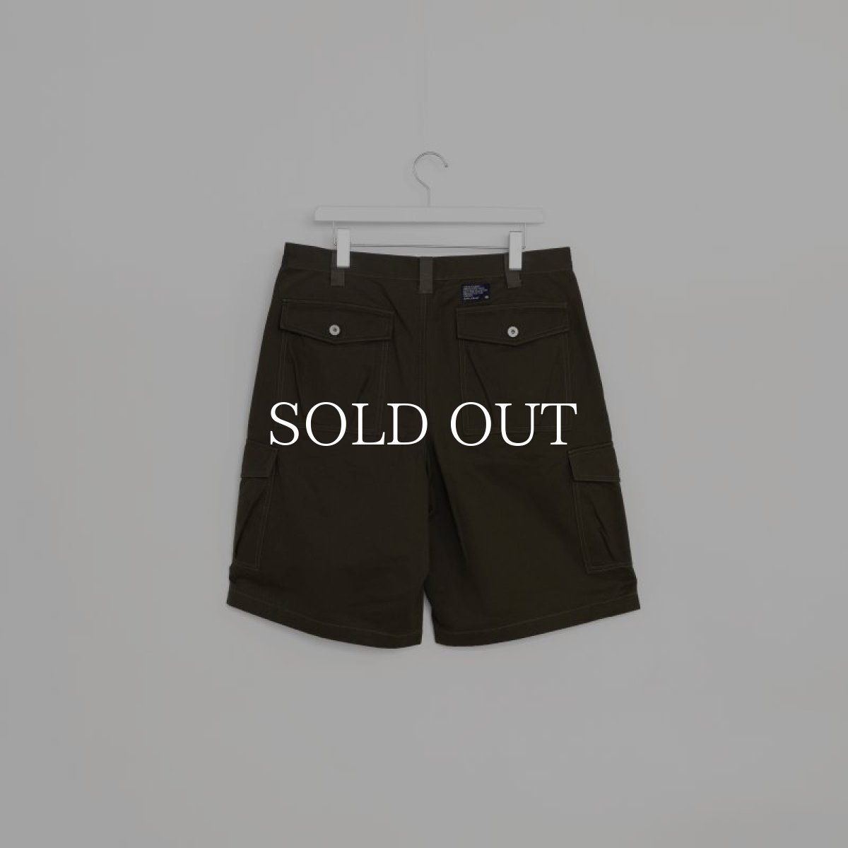 画像5: APPLEBUM  Big Cargo Short Pants (Olive) (5)