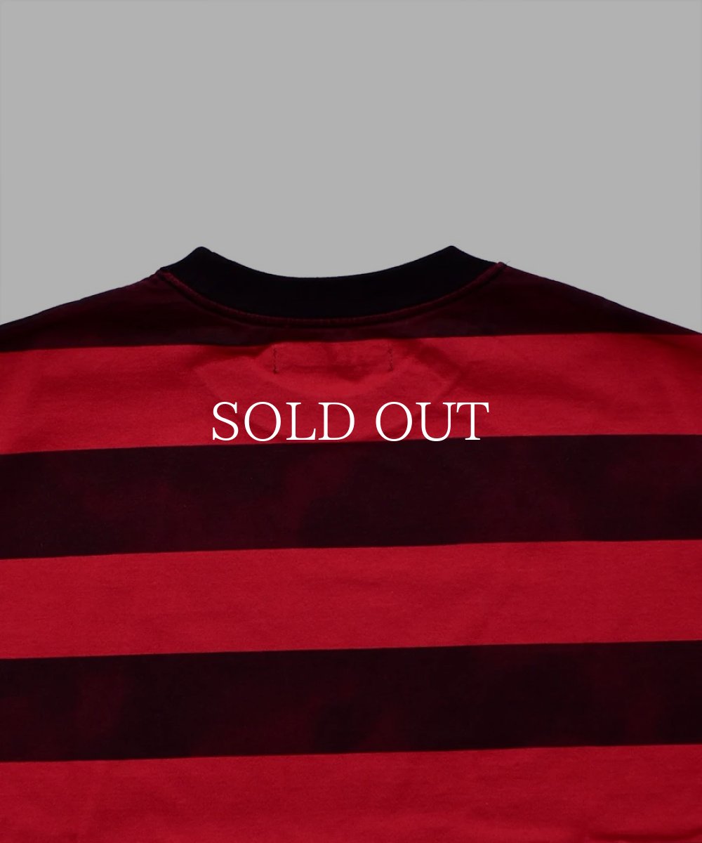 画像4: MINEDENIM  Hazy Bold Border T-SH (RPT) (4)